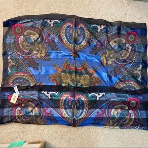 Oscar de la Renta Silk Scarf